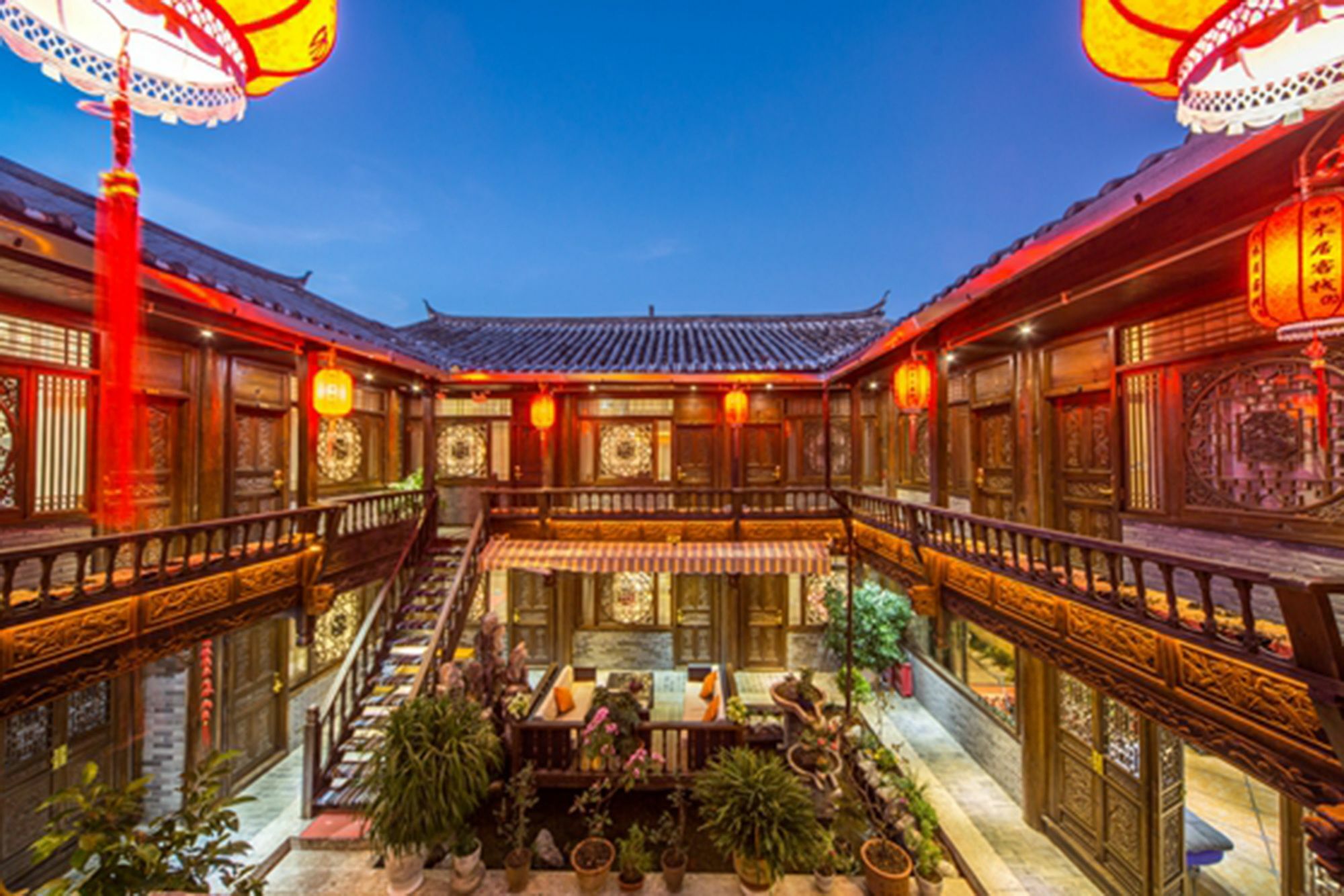 He Mu Ju Inn Zhongyi Branch Lijiang  Luaran gambar